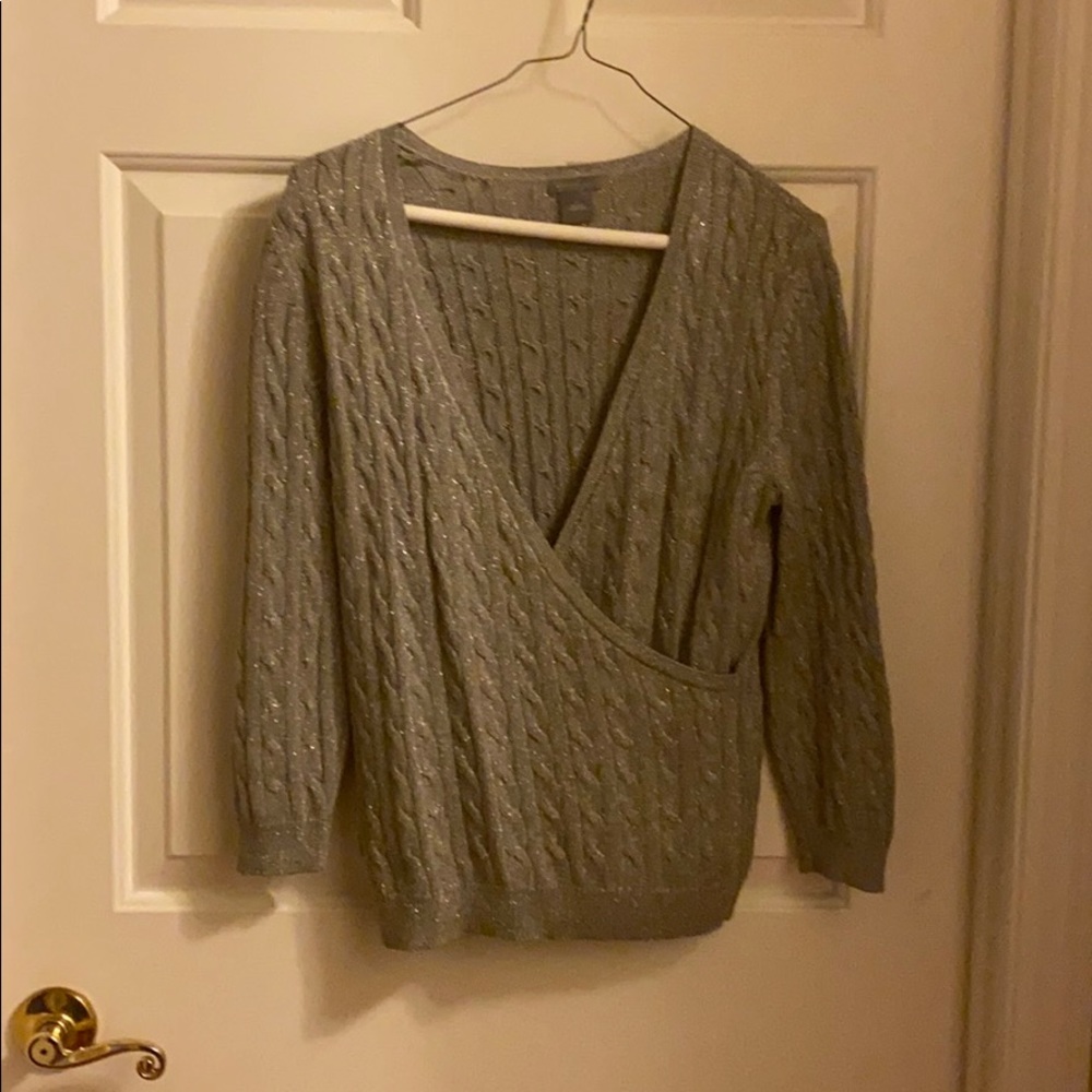 Ann taylor sparkle sweater
